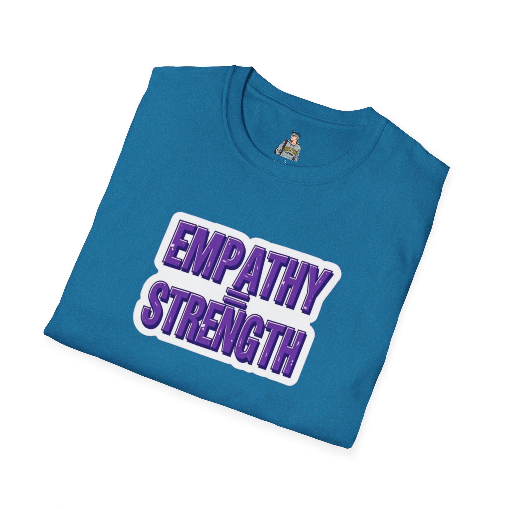Empathy Equals Strength Unisex Softstyle T-Shirt - Inspirational Apparel for Everyday Comfort
