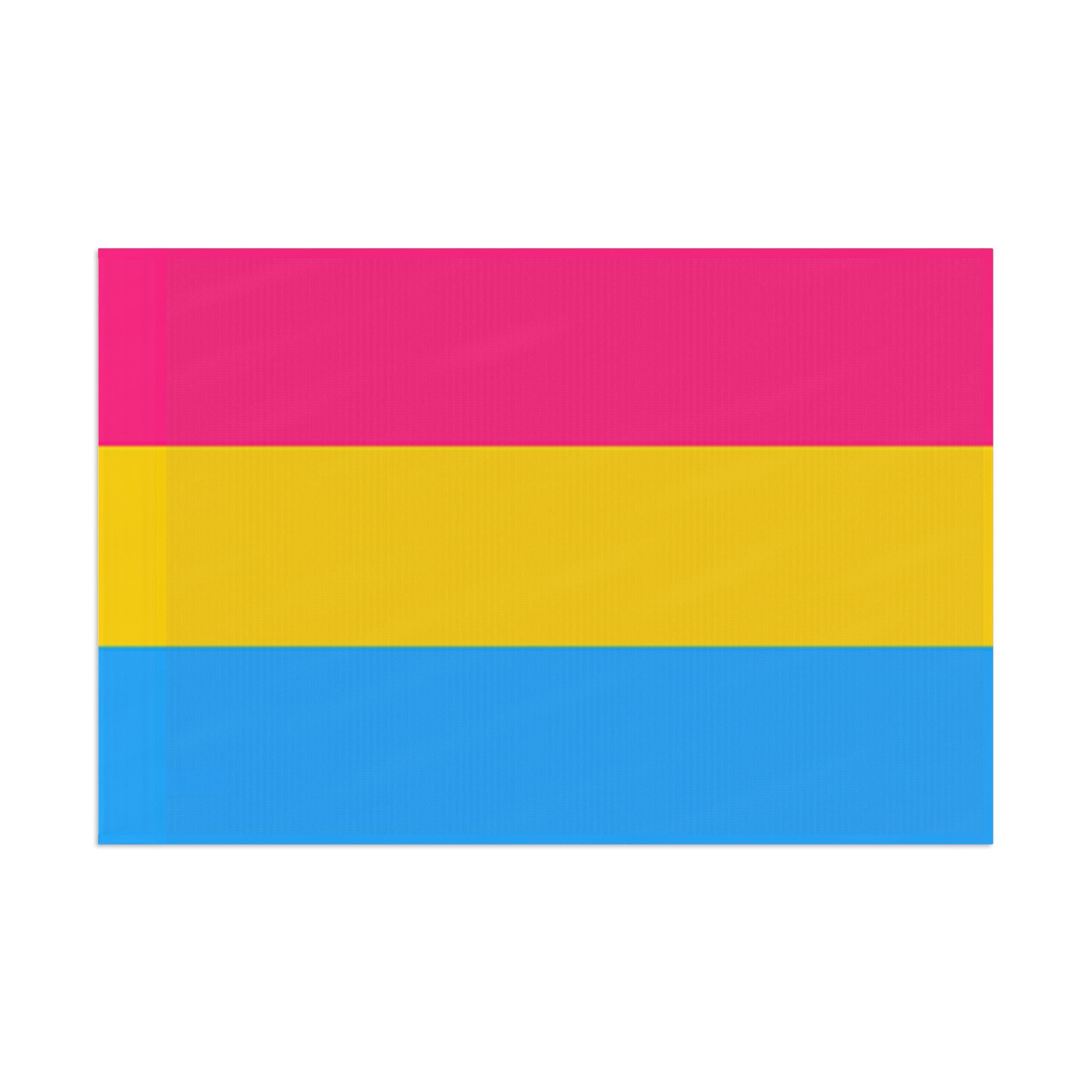Pansexual Pride Flag - Aesthetic LGBTQ+ Banner for Celebration & Home Decor