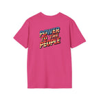 Power to the People Unisex Softstyle T-Shirt Classic Protest Tee
