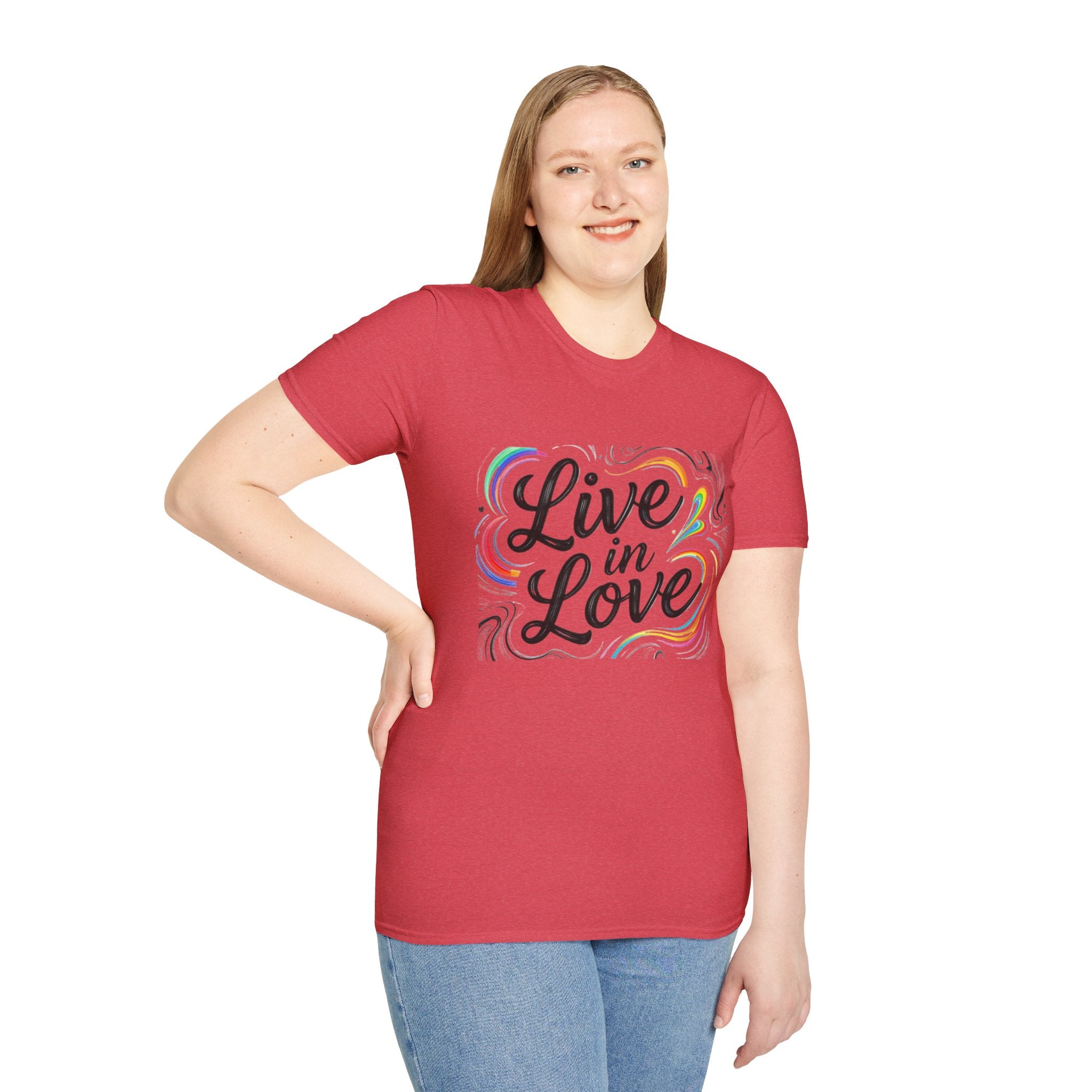 Live in Love Inspirational T-Shirt