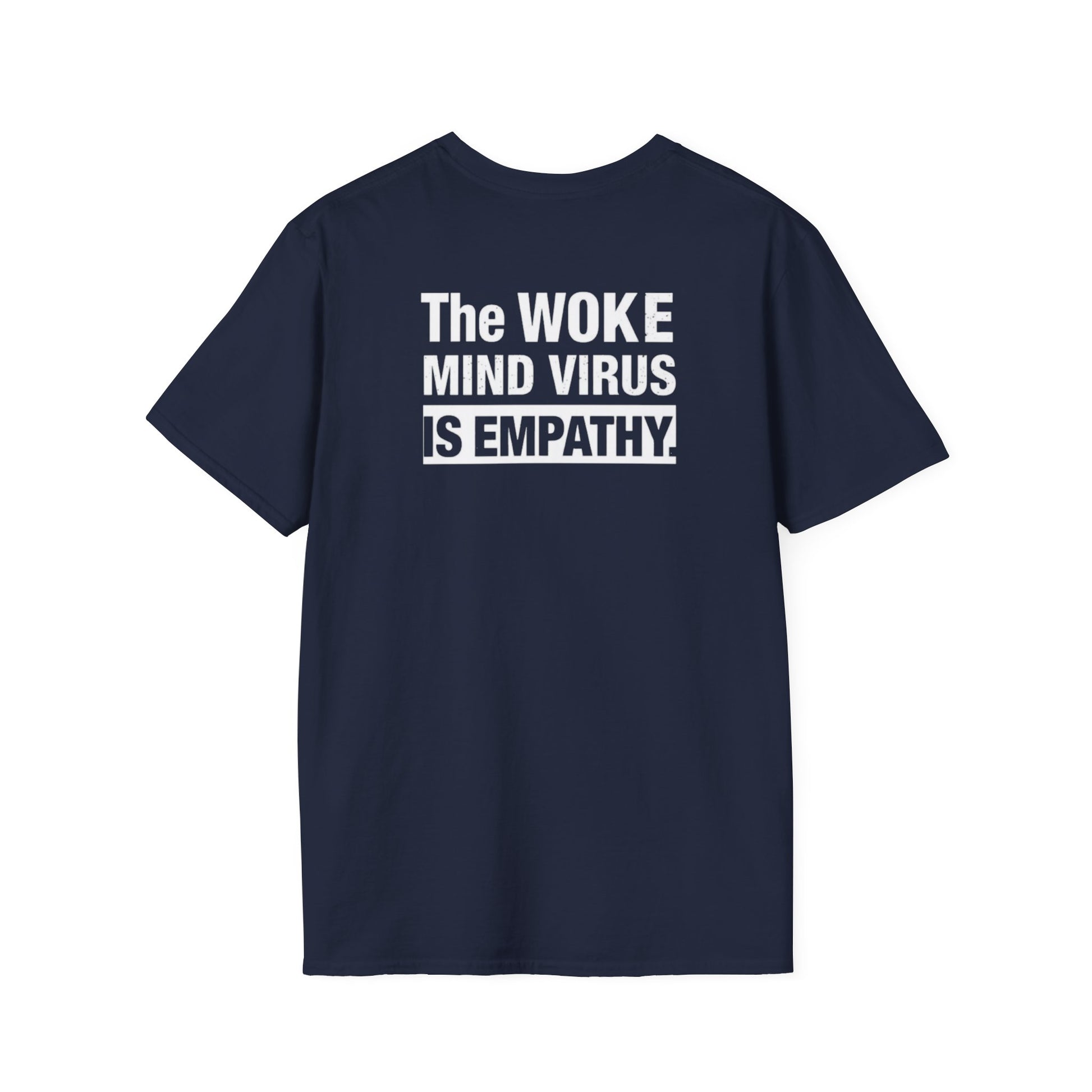 Woke is Empathy Unisex Softstyle T-Shirt - Bold Statement Tee for Everyday Activists