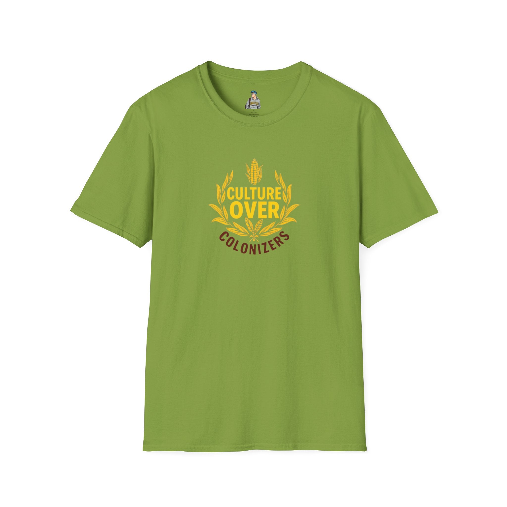 'Culture Over Colonizers' Unisex Softstyle T-shirt