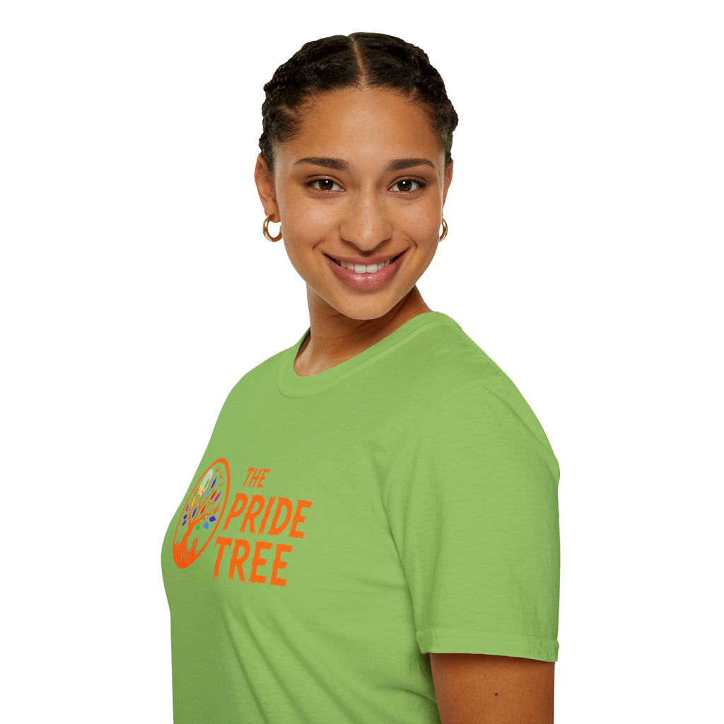 Orange Halloween Logo Pride Tree T-Shirt