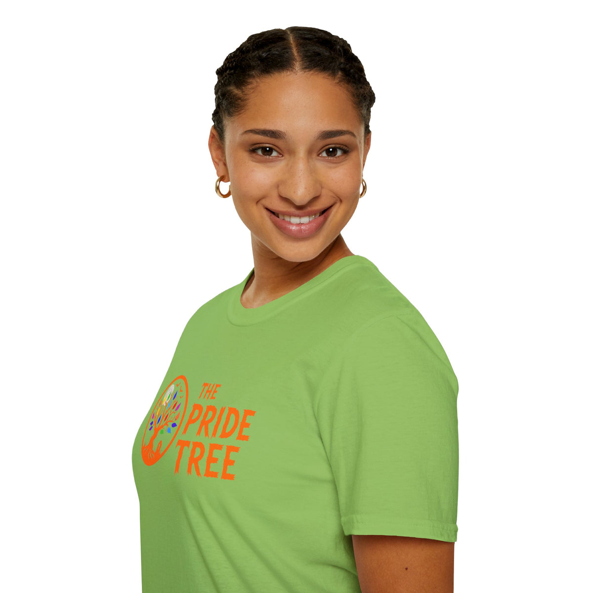 Orange Halloween Logo Pride Tree T-Shirt