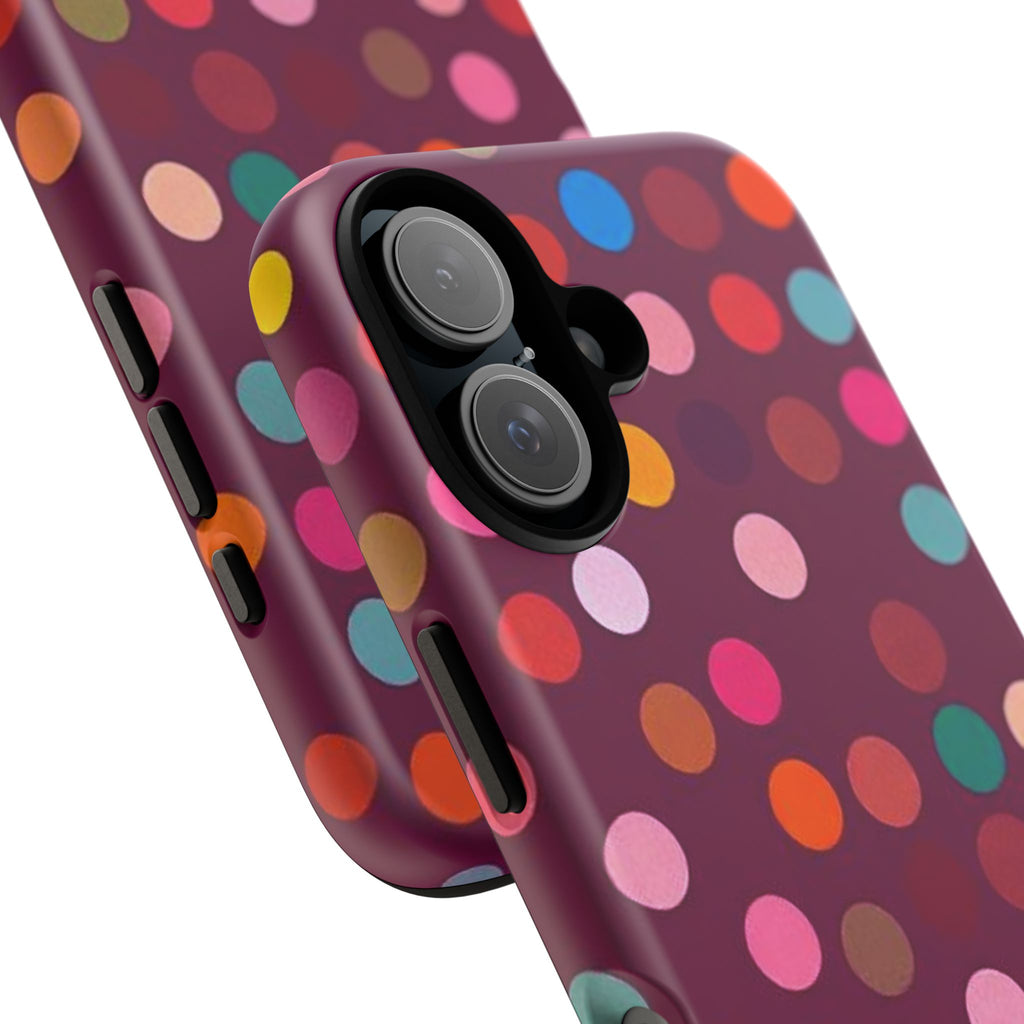 Polka Dot Tough Case for iPhone