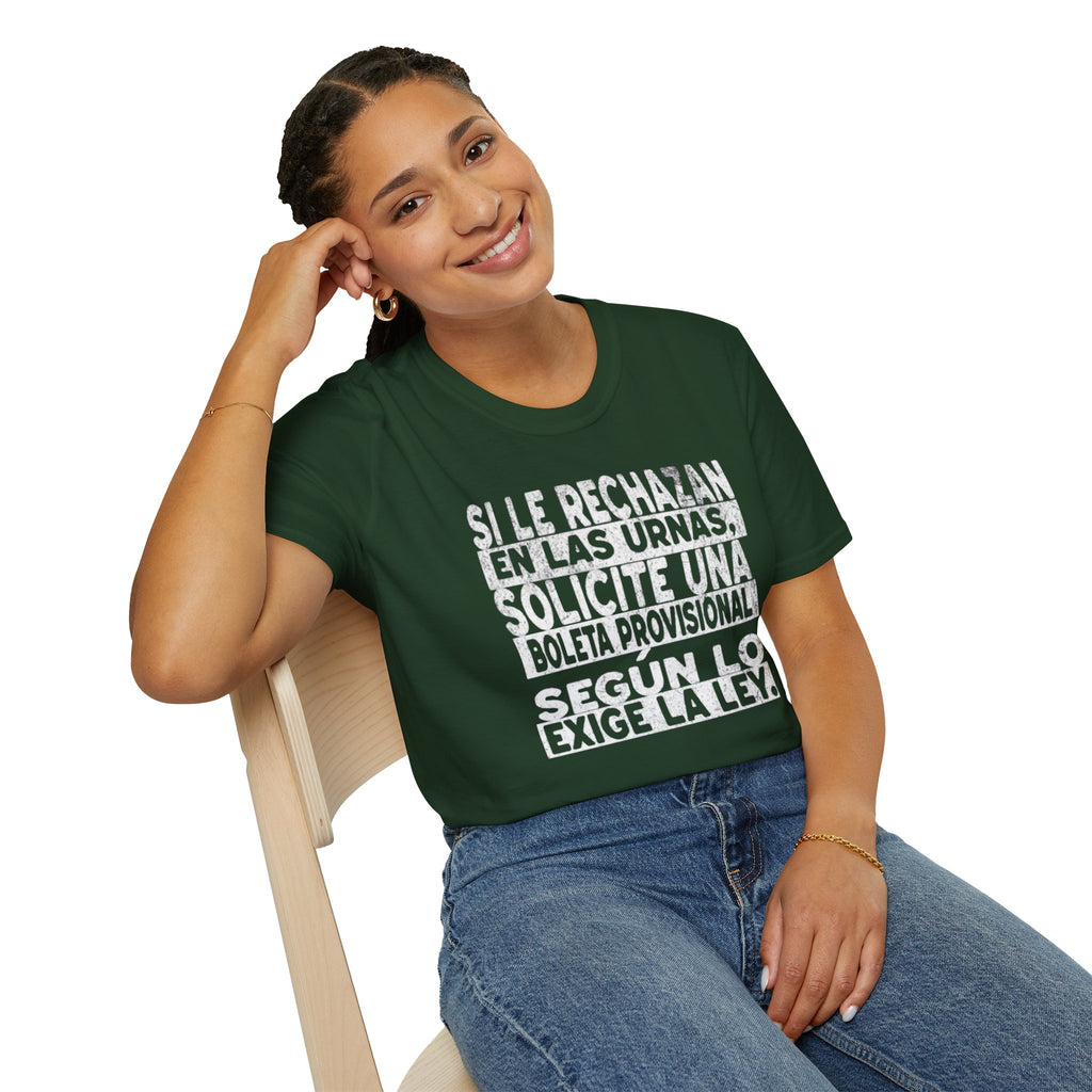 Know Your Rights Voting Spanish T-Shirt