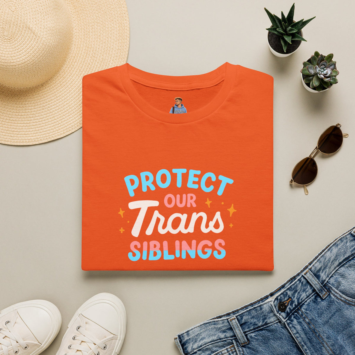 Protect Our Trans Siblings T-Shirt — Pride Ally Tee (The Pride Tree)