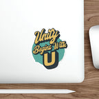 Die-Cut Stickers - Unity Begins with U