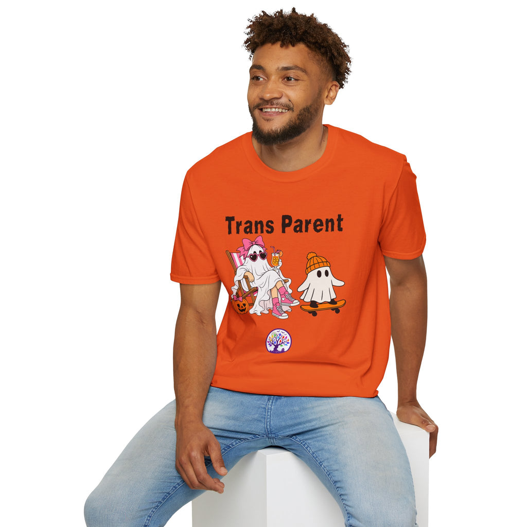Trans Parent 3 Halloween Pride Tree Las Vegas T-Shirt