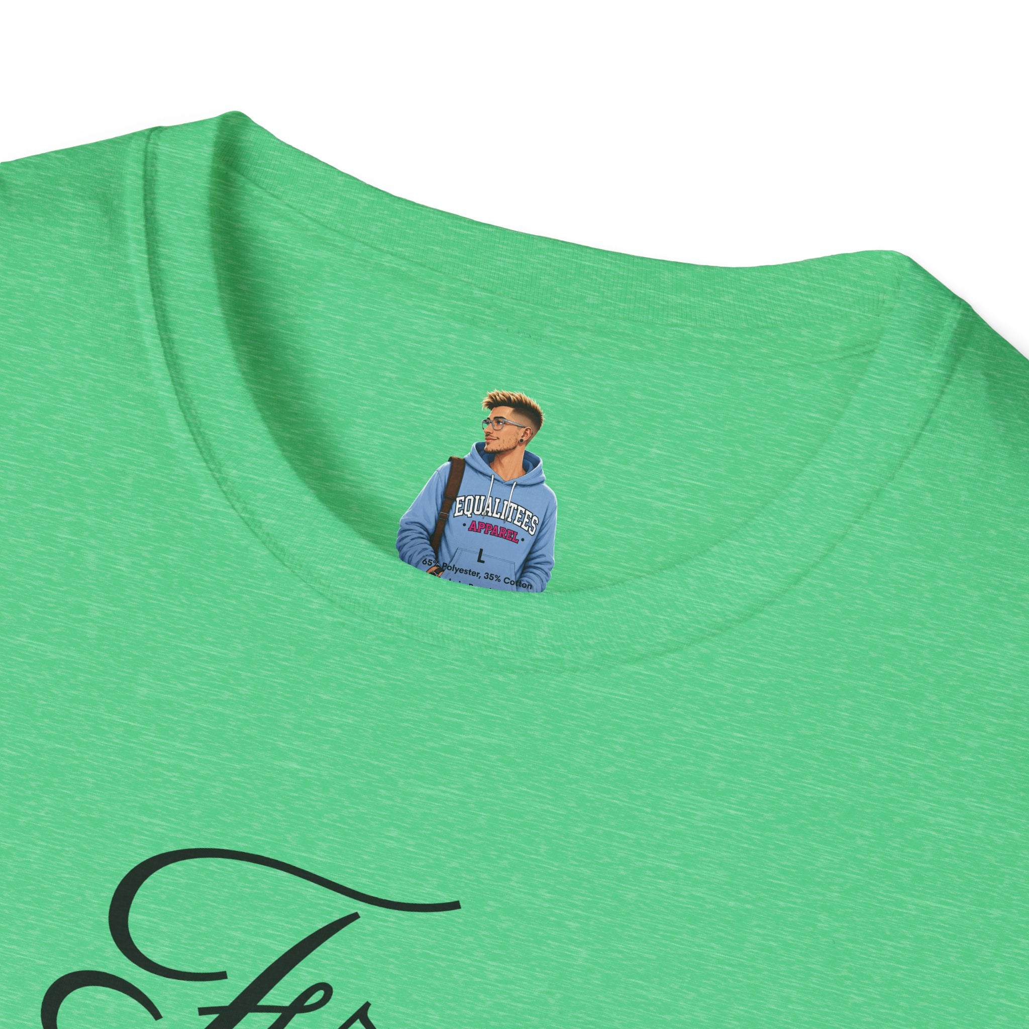 Emotional Support Human Unisex Softstyle T-Shirt