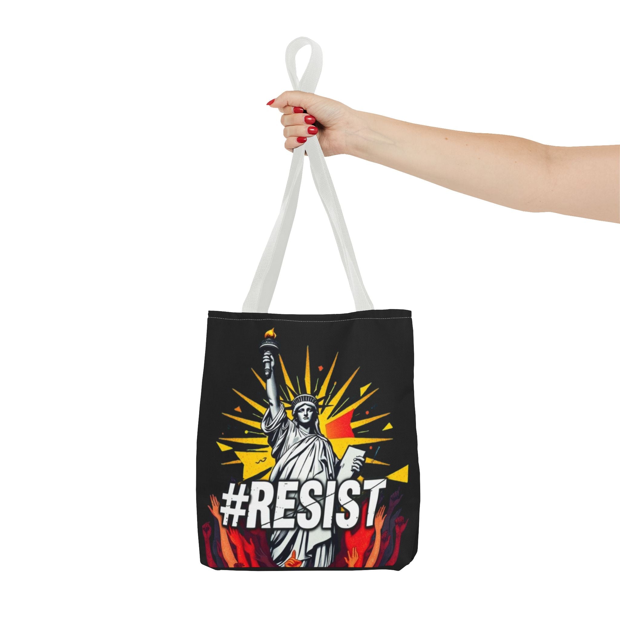 #RESIST With Lady Liberty Tote Bag