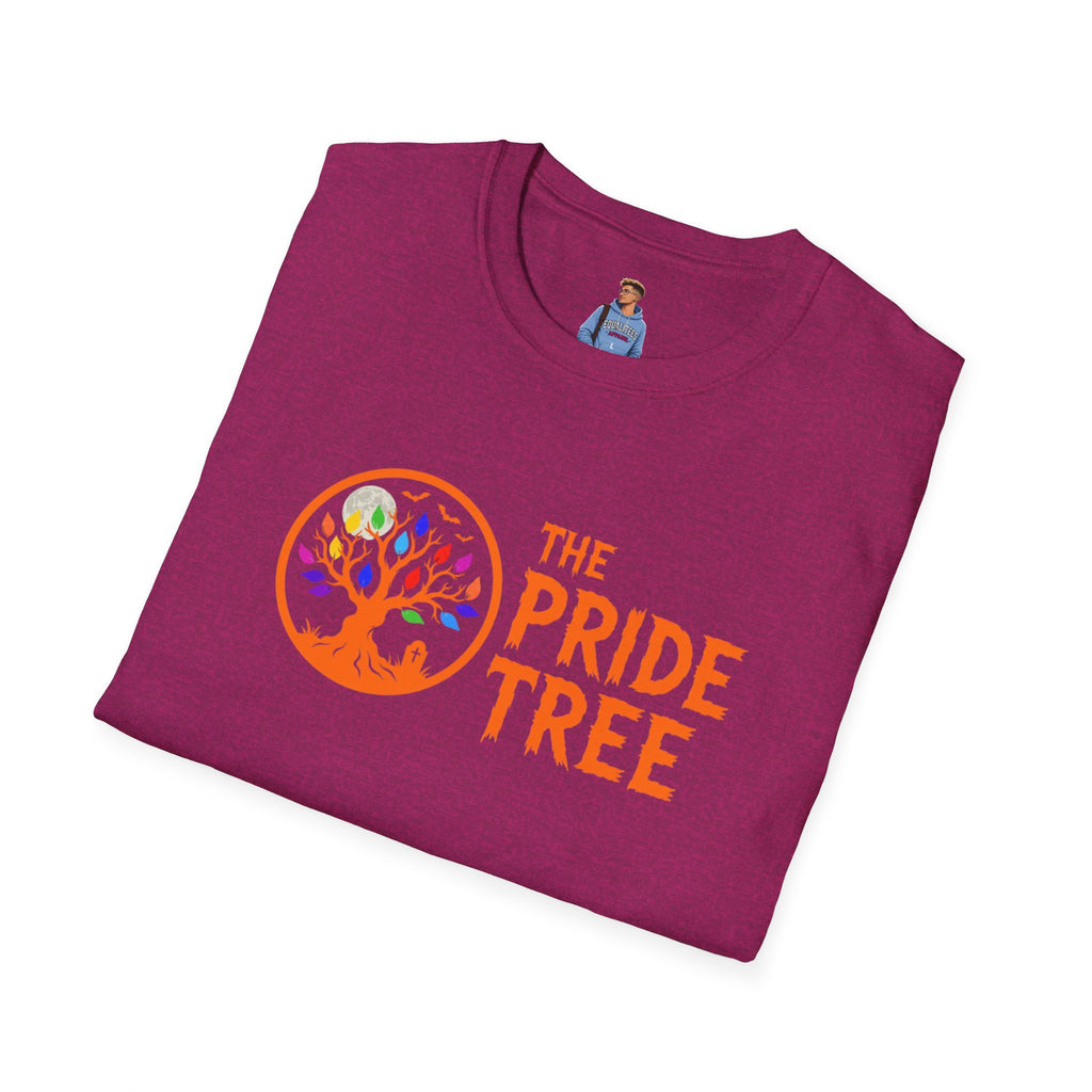 Orange Halloween Logo Pride Tree T-Shirt