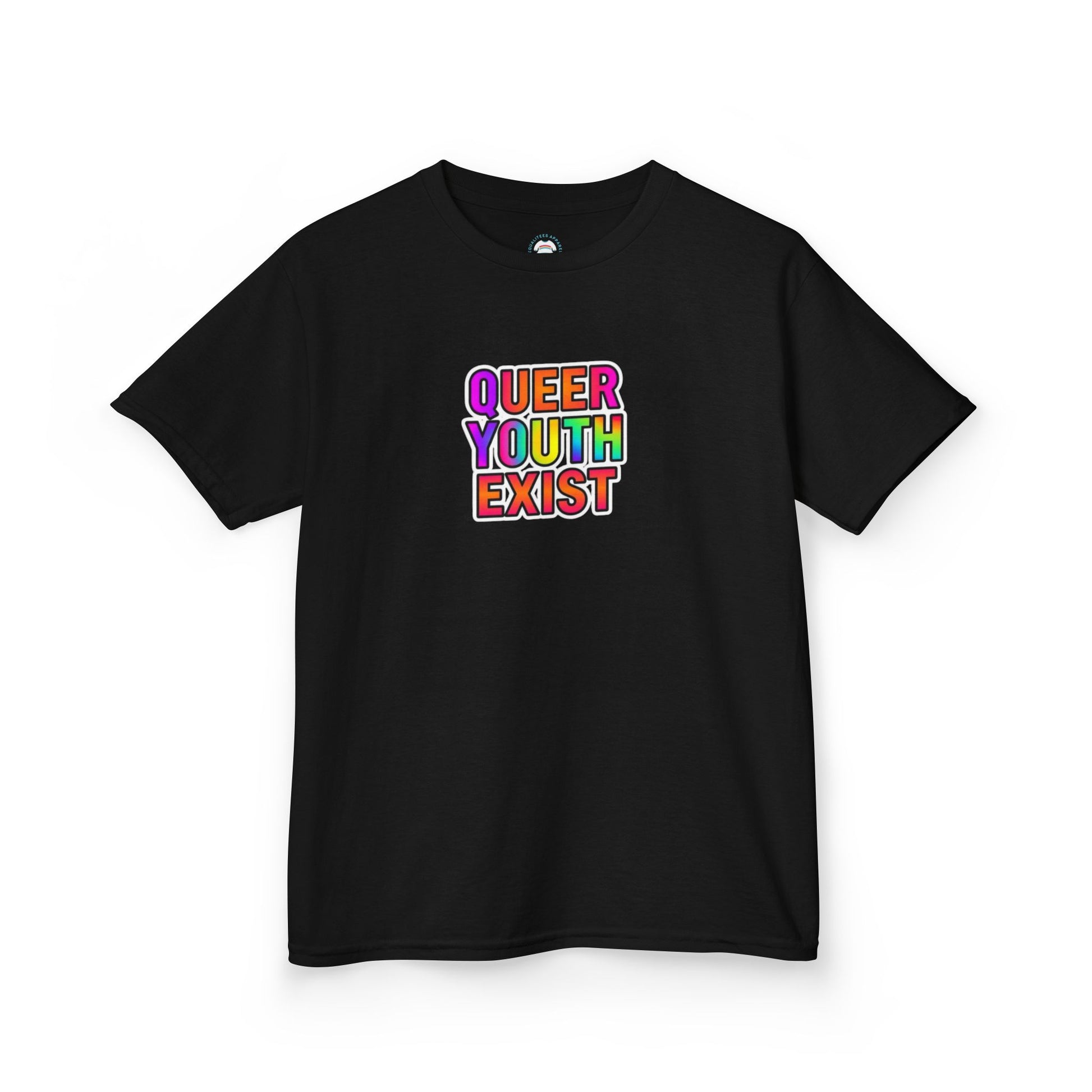 QUEER YOUTH EXIST Kids Heavy Cotton™ Tee - Pride Shirt for Children