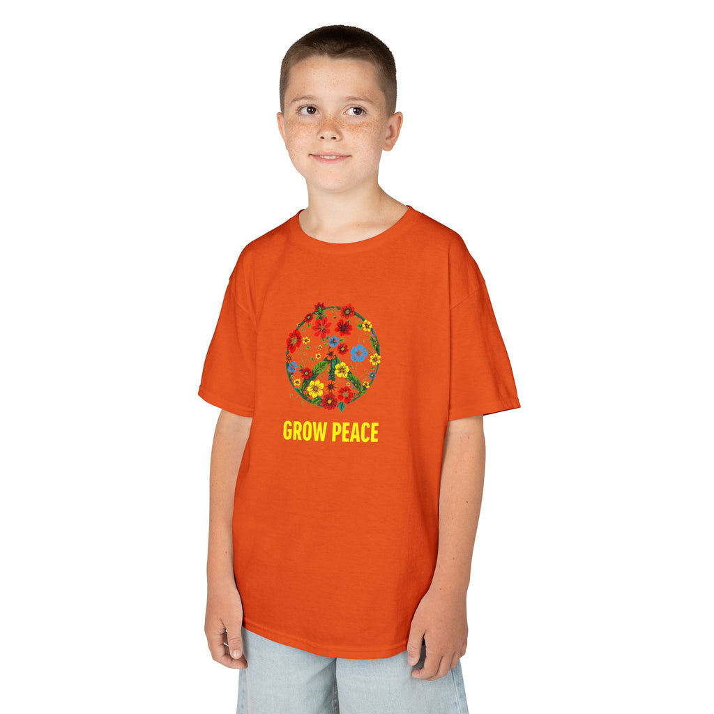 GROW PEACE Kids Heavy Cotton™ Tee
