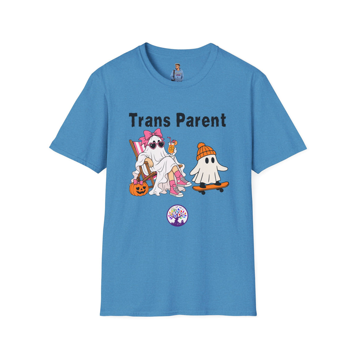 Trans Parent 3 Halloween Pride Tree Las Vegas T-Shirt