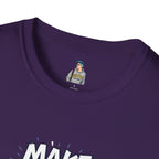 Make Good Trouble Trans Colors Graphic Unisex T-Shirt - Bold Statement Tee for Activists & Dreamers