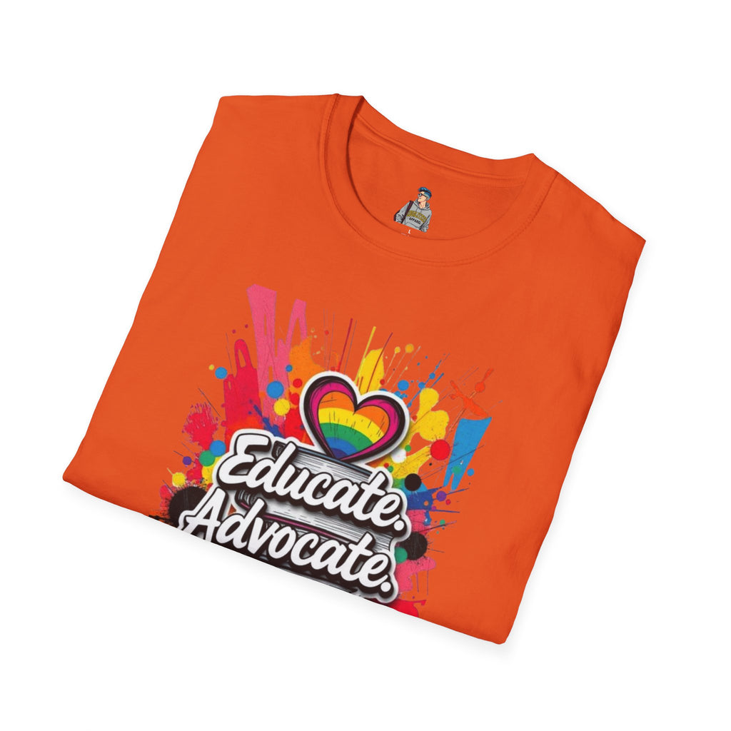Educate Advocate Celebrate Unisex T-Shirt