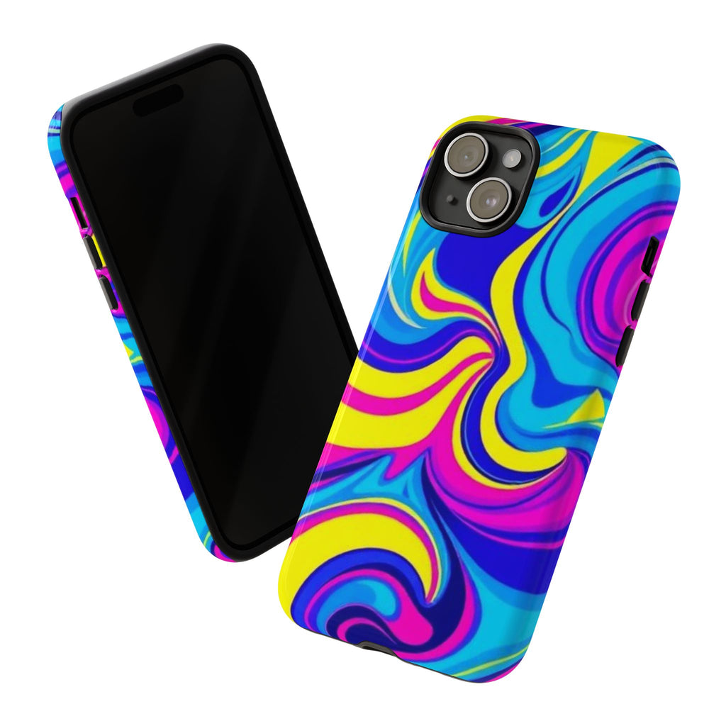 Psychedelic Swirl Tough Phone Case for iPhone