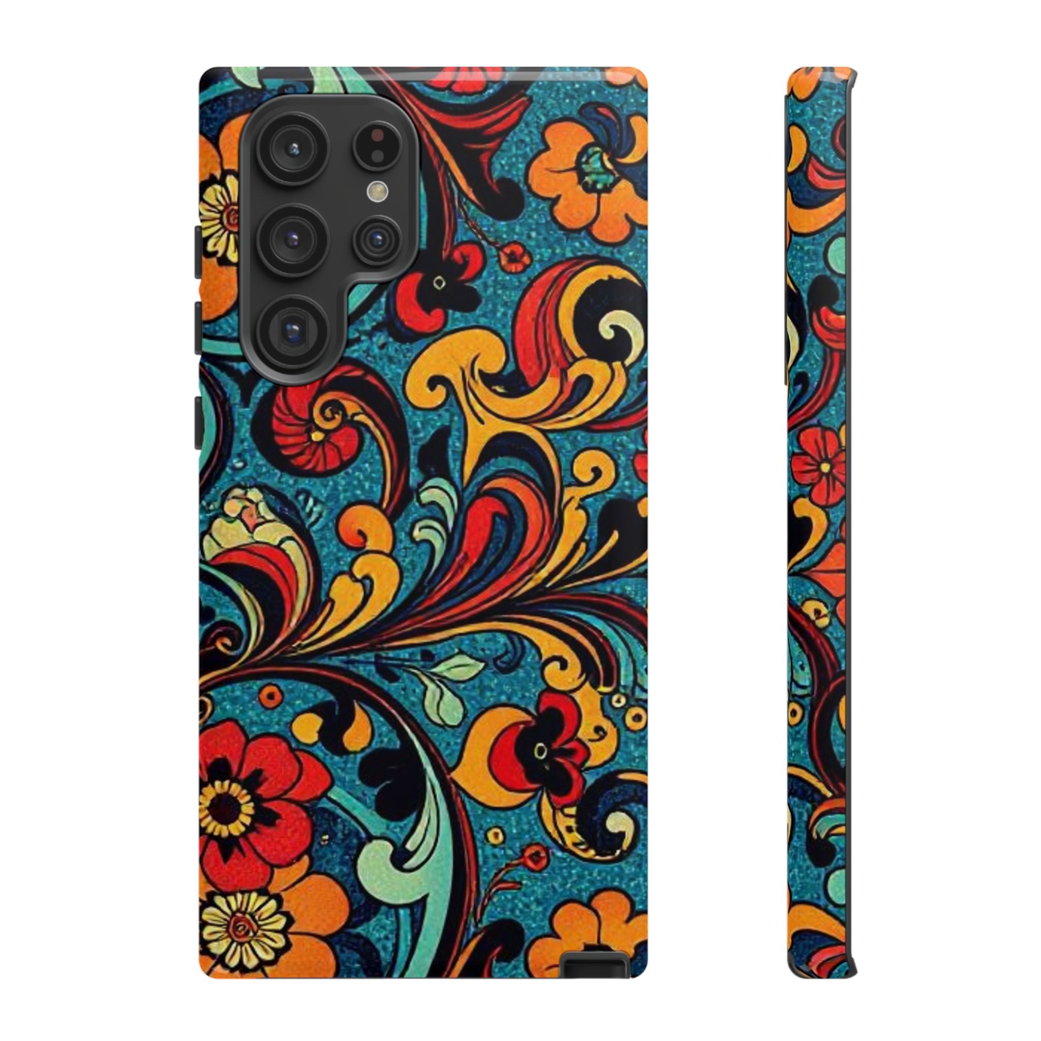 Floral Paisley Tough Case for Android