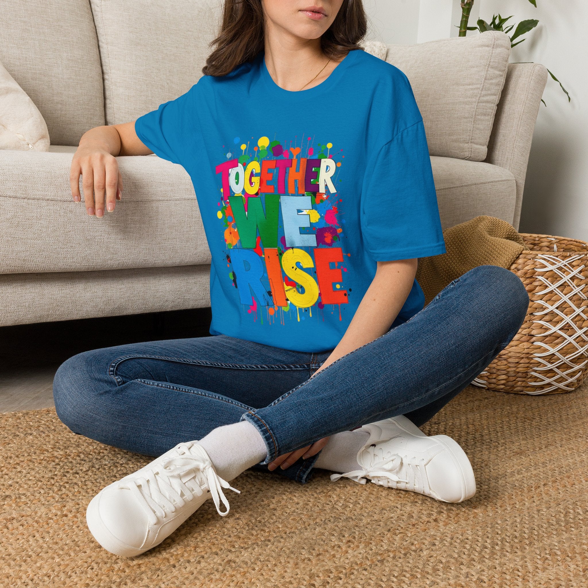Together We Rise Unisex Softstyle T-Shirt