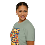 Love & Let Love Retro T-Shirt