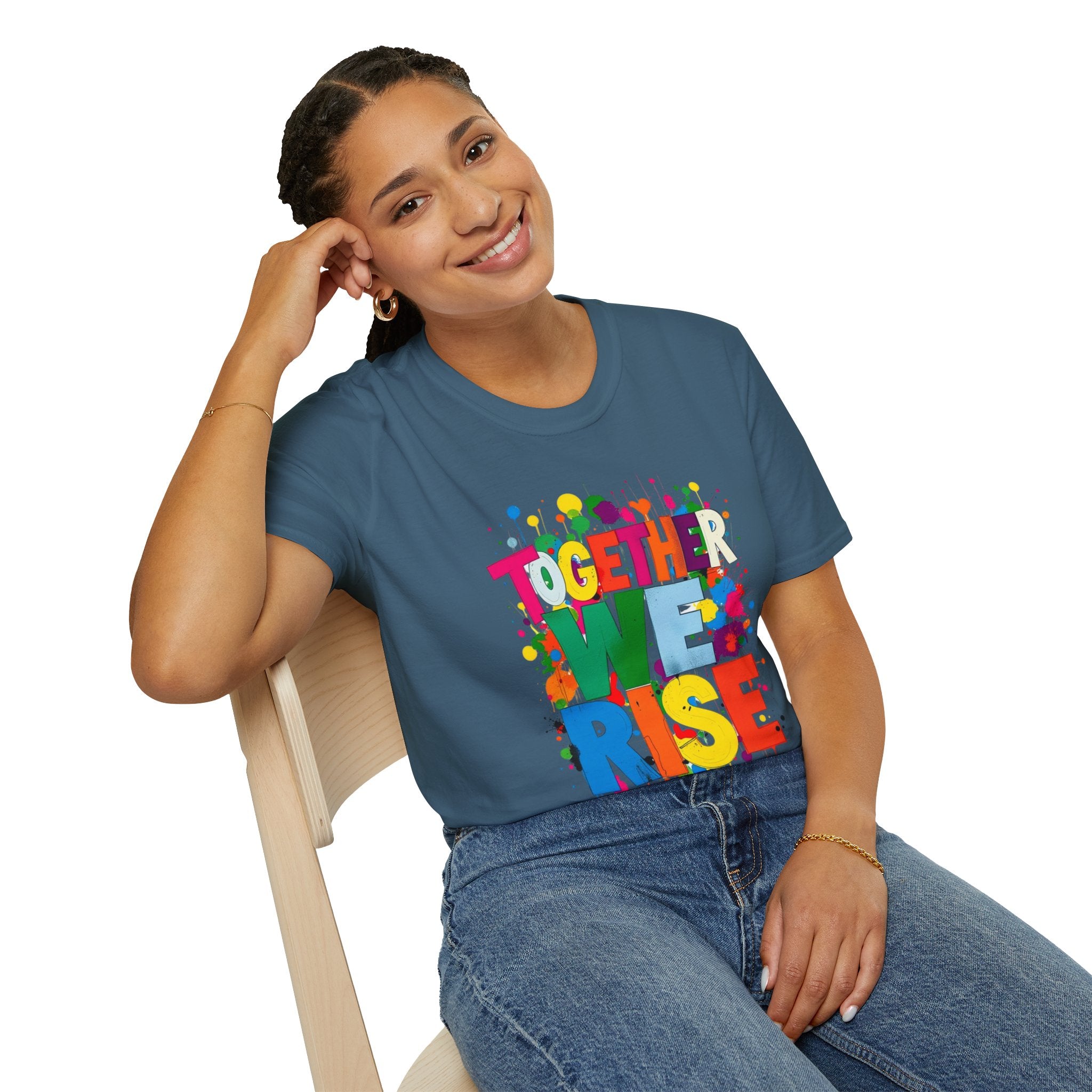 Together We Rise Unisex Softstyle T-Shirt