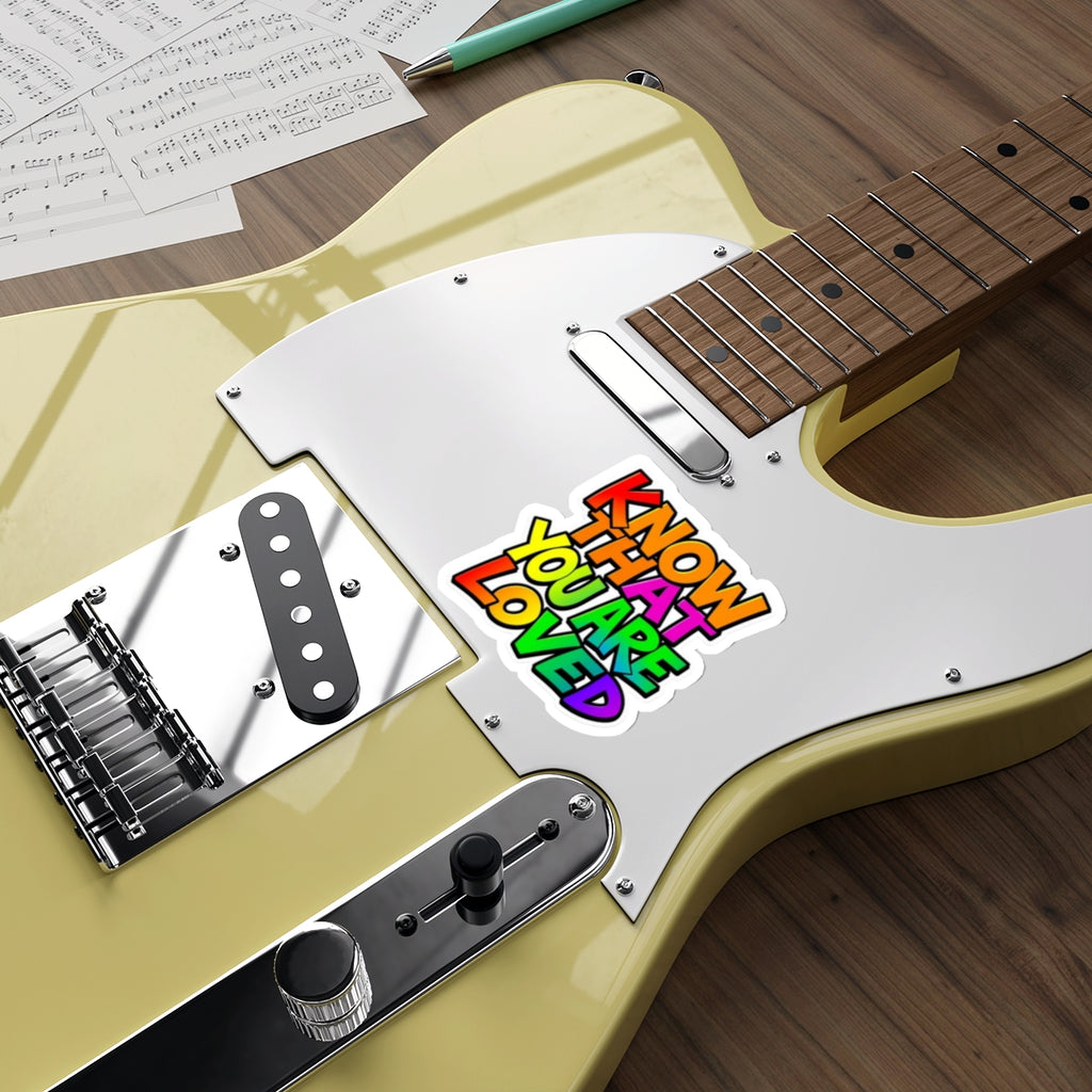 Die-Cut Stickers - Know That You Are Loved