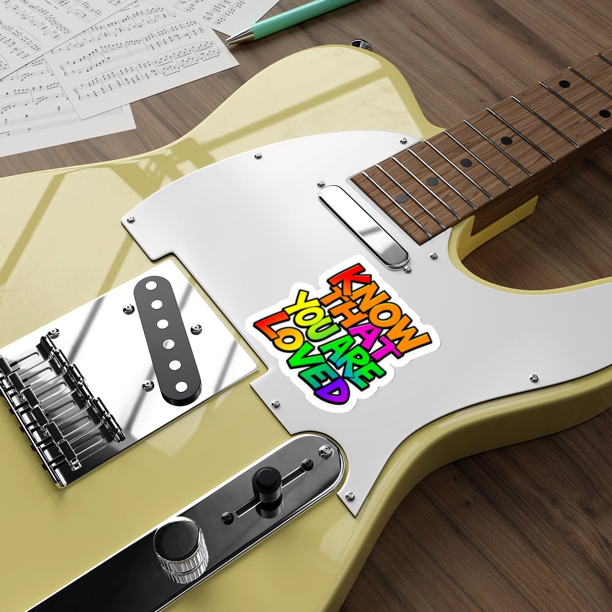 Die-Cut Stickers - Know That You Are Loved