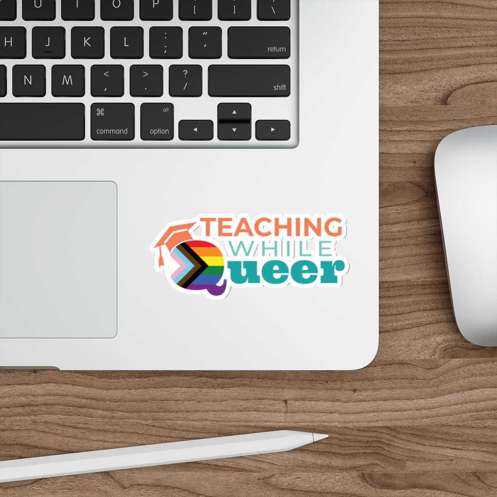 TWQ - Teaching While Queer Die-Cut Logo Sticker