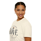 Love Is Never Wrong T-Shirt — LGBTQ+ Pride Heart Tee