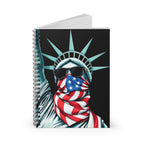 Patriotic Spiral Notebook - Bold Statue of Liberty Design