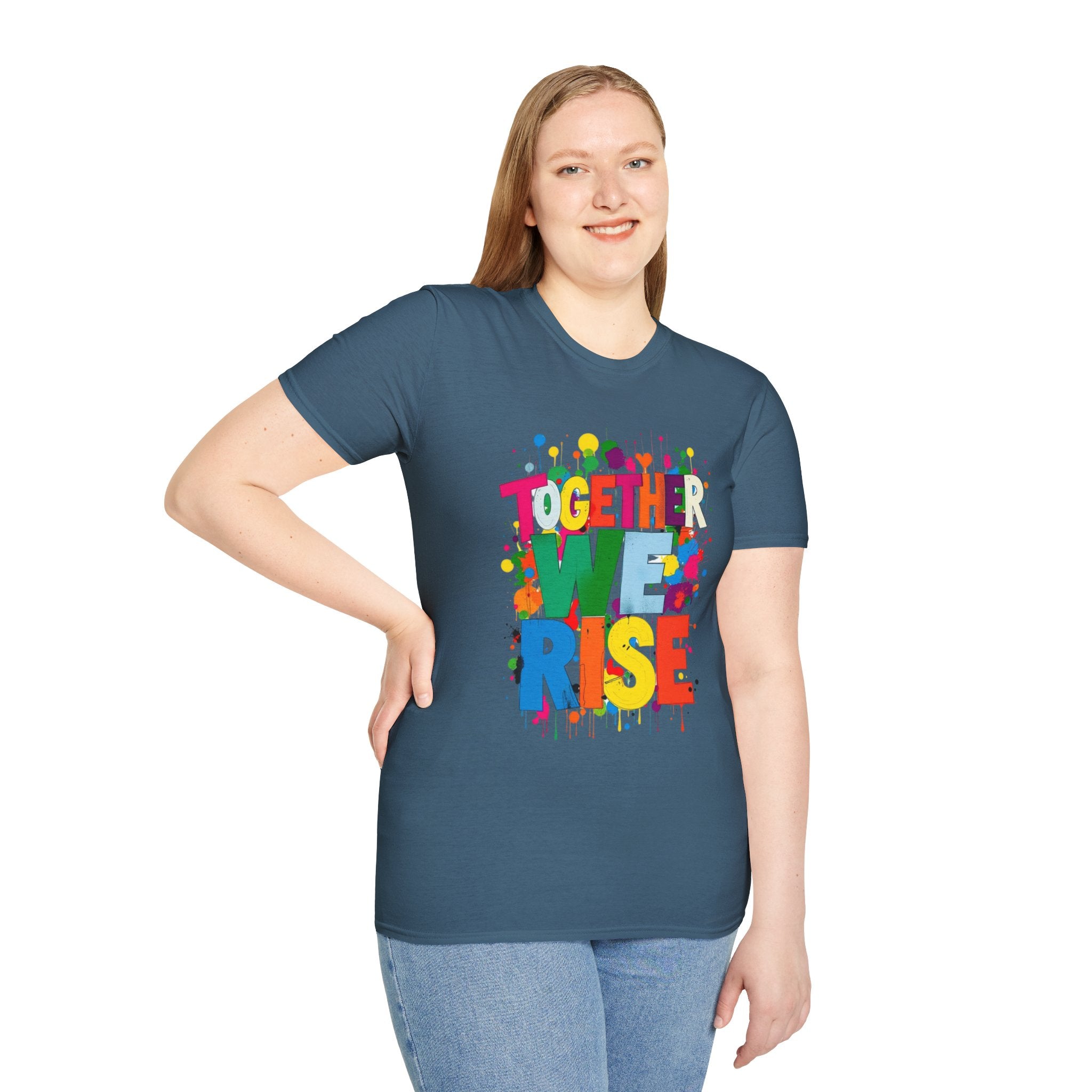 Together We Rise Unisex Softstyle T-Shirt