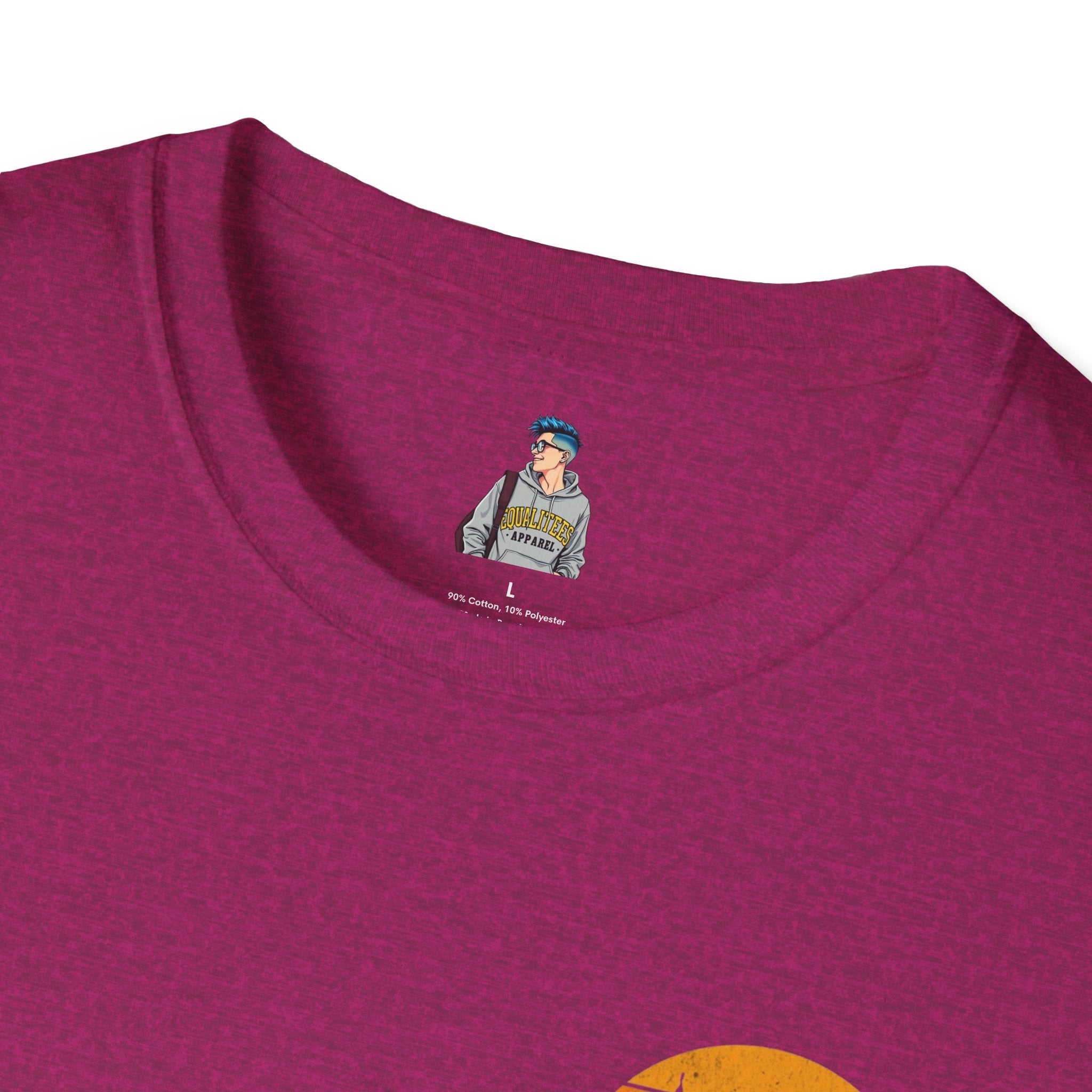 Unisex Softstyle T-Shirt - 'I'd Rather Be Camping' Adventure Tee