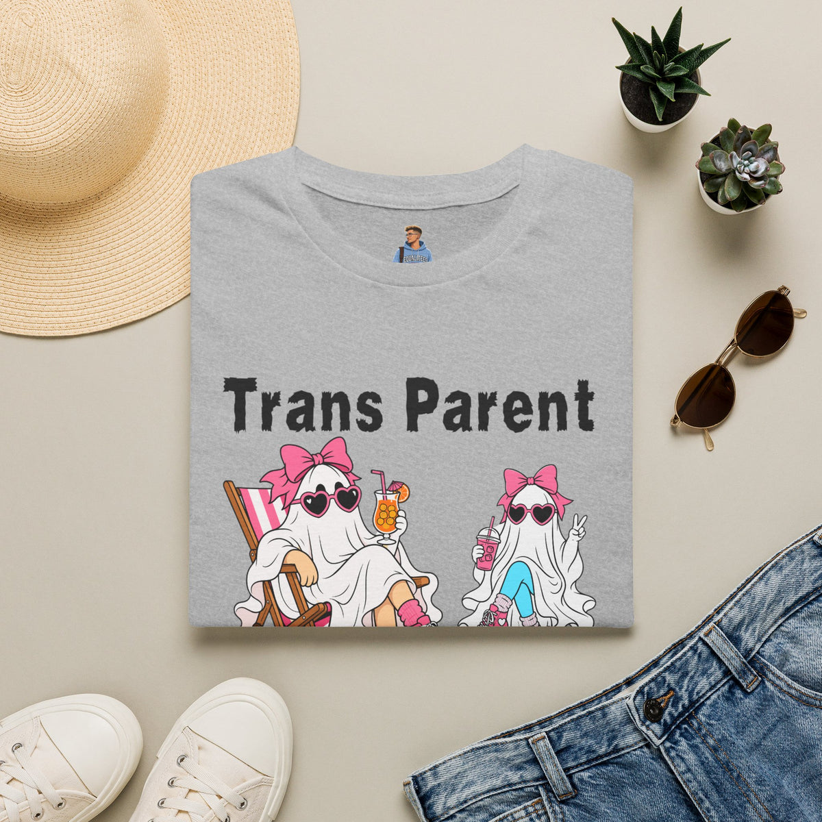 Trans Parent 1 Halloween Pride Tree Las Vegas T-Shirt