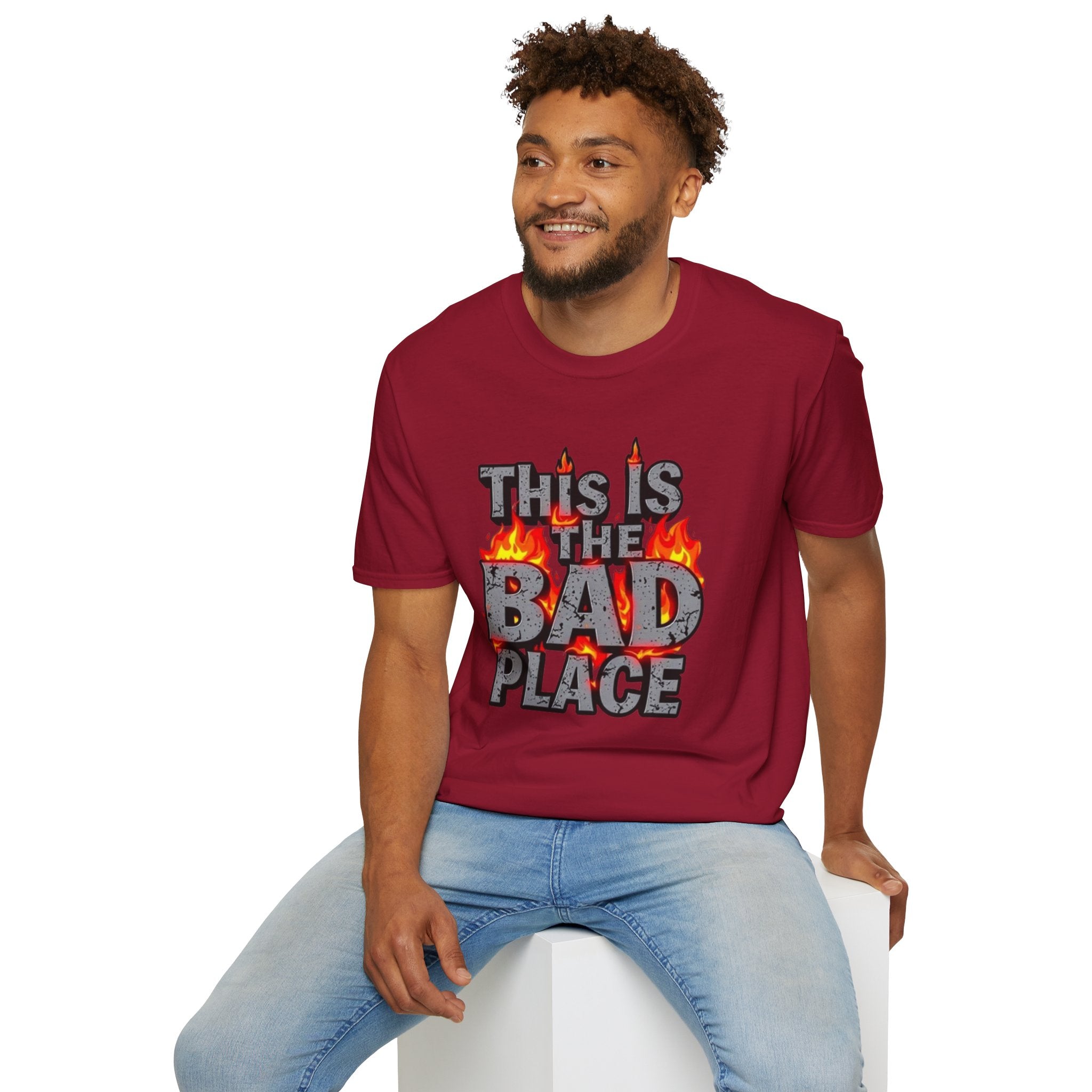 Funny Graphic T-Shirt: 'This is the Bad Place