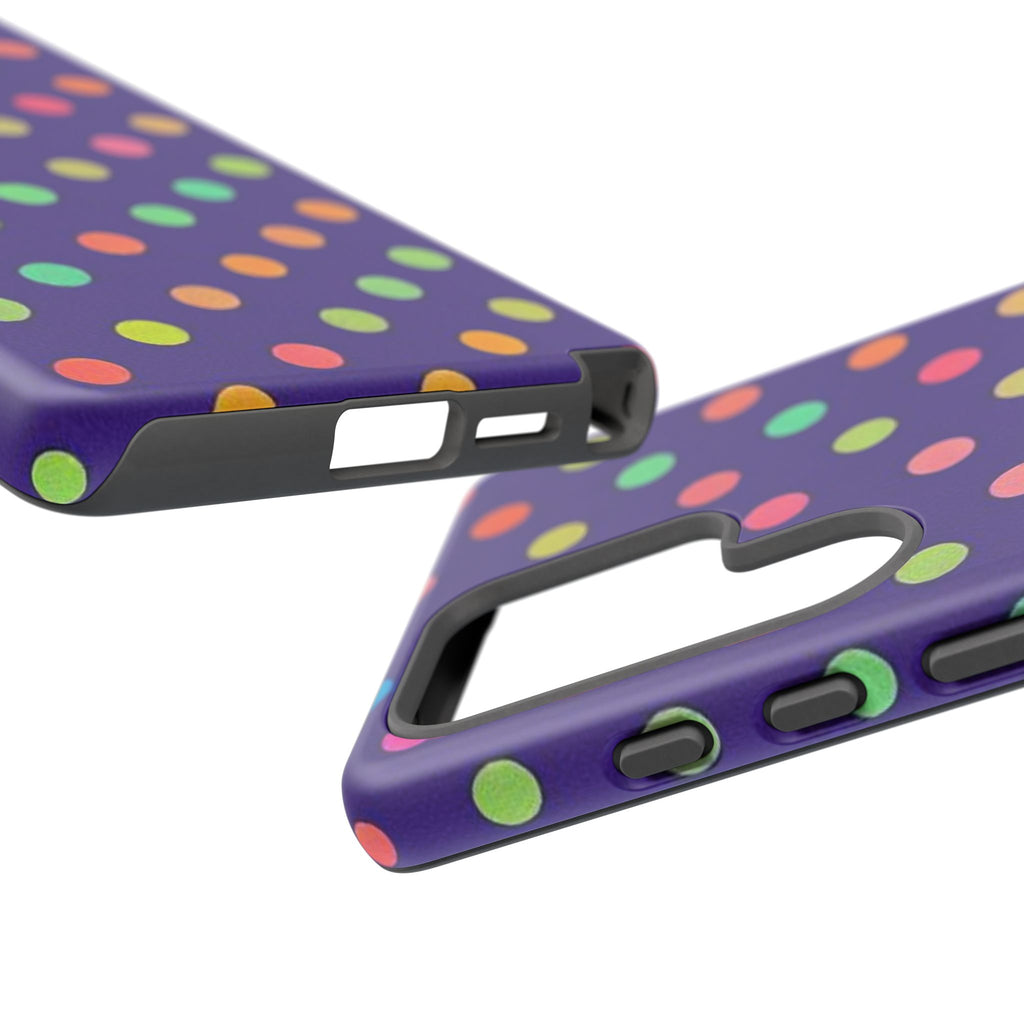 Colorful Polka-Dot Tough Case for Android