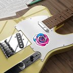 Die-Cut Stickers - Rose - Trans Colors Outlined