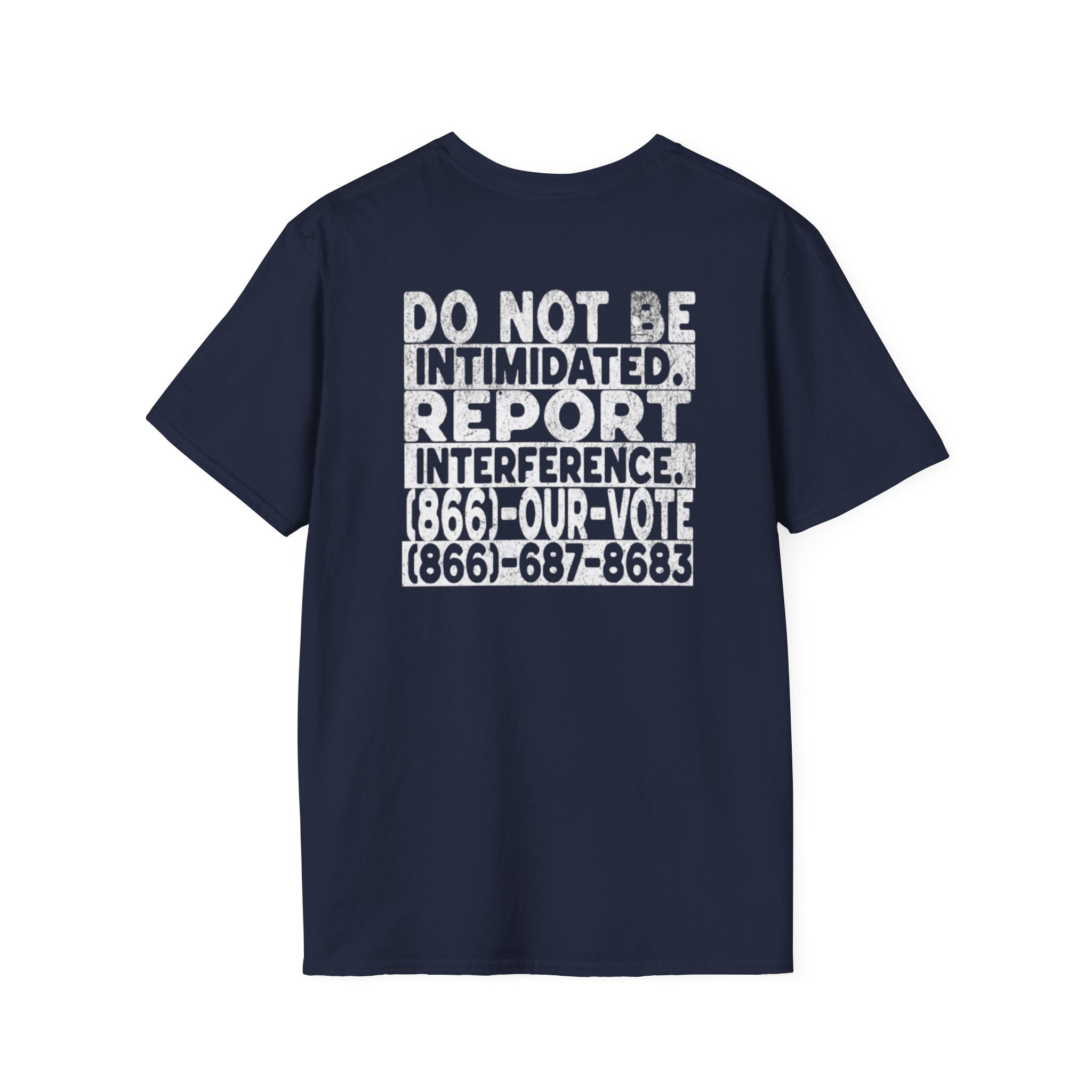 Do Not Be Intimidated Know Your Rights Voting Tee-English