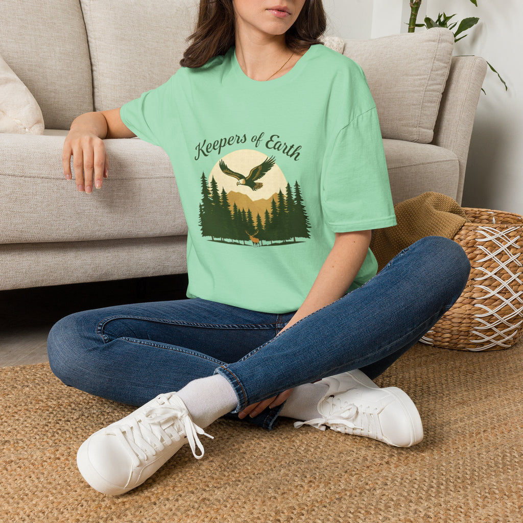 Keepers of the Earth Eagle and Elk T-shirt