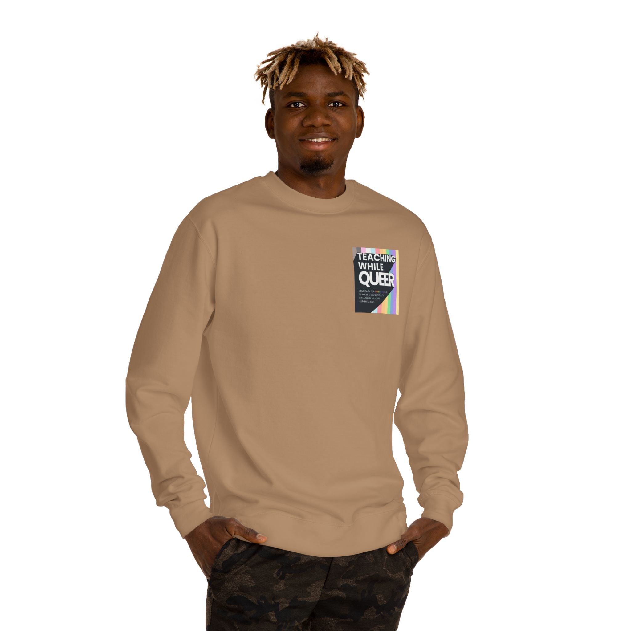 Teaching While Queer Unisex Sweatshirt