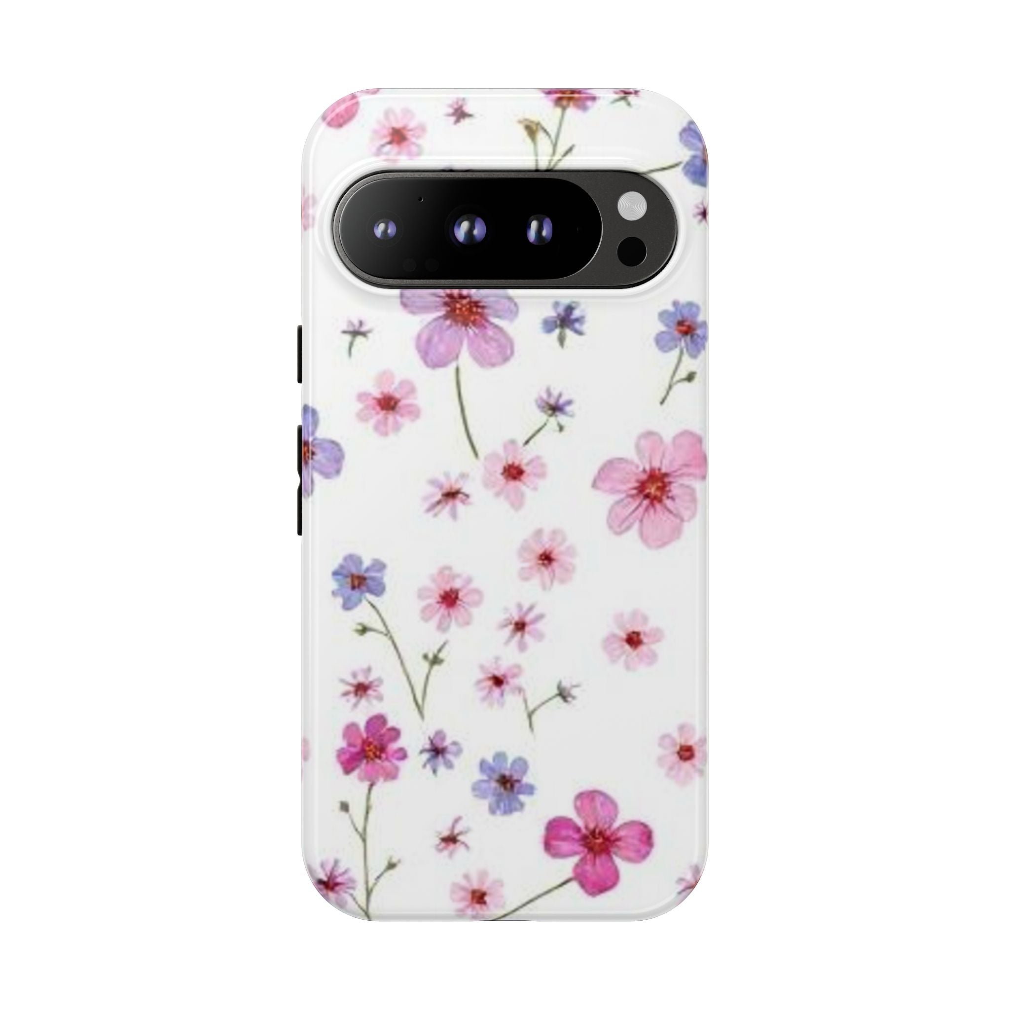 Pink Wildflower Tough Case for Android