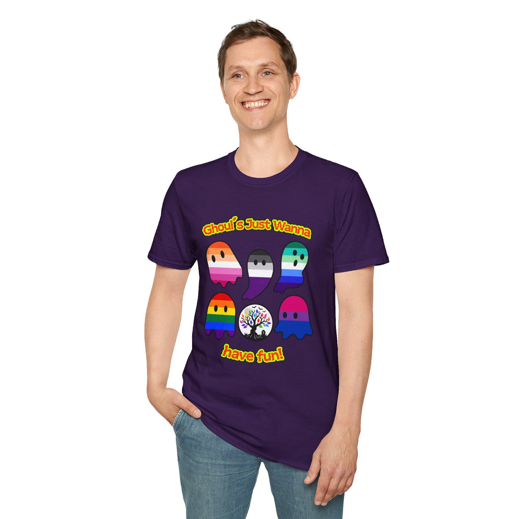 Ghouls Just Wanna Have Fun Pride Tree Las Vegas T-Shirt
