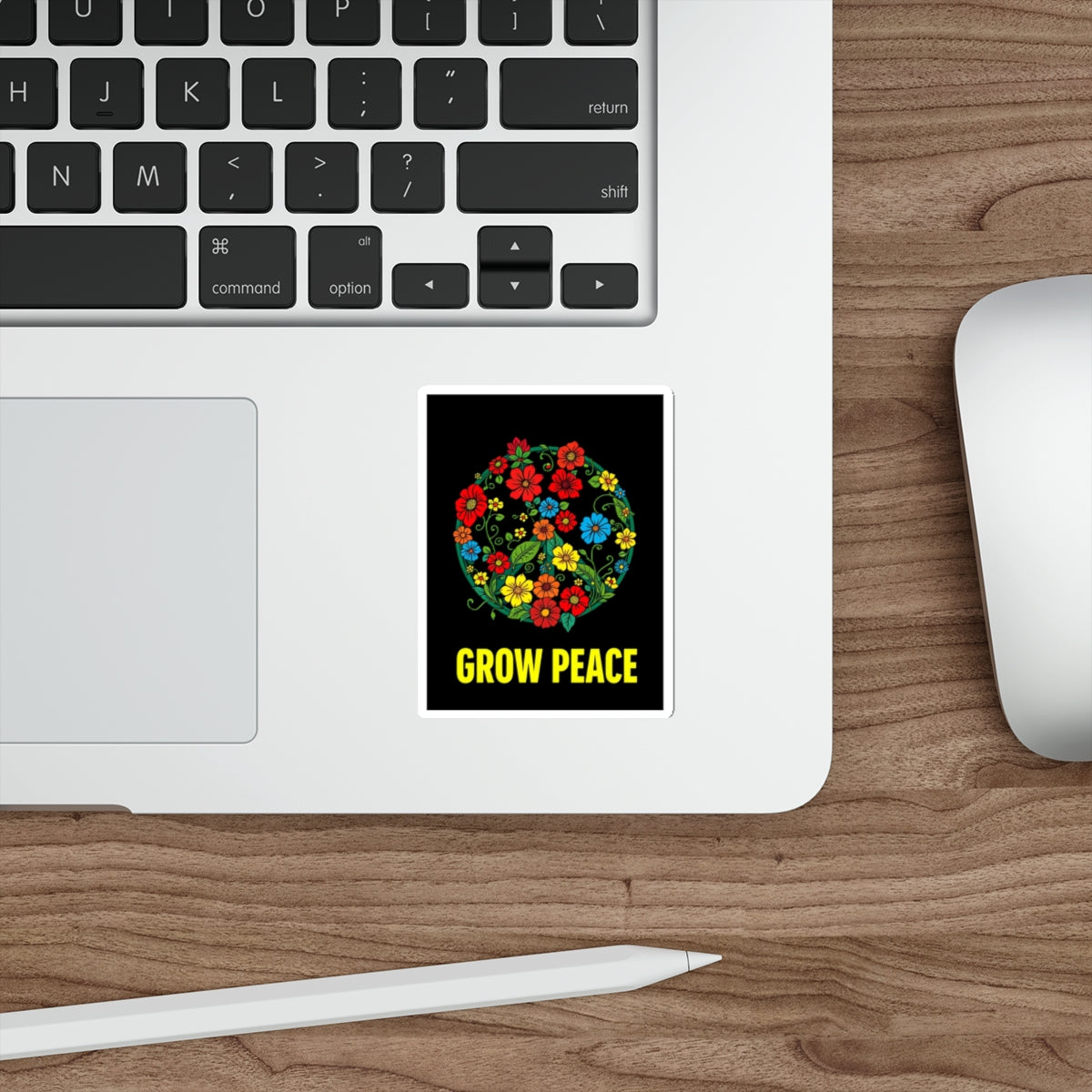 Die-Cut Stickers -  Grow Peace