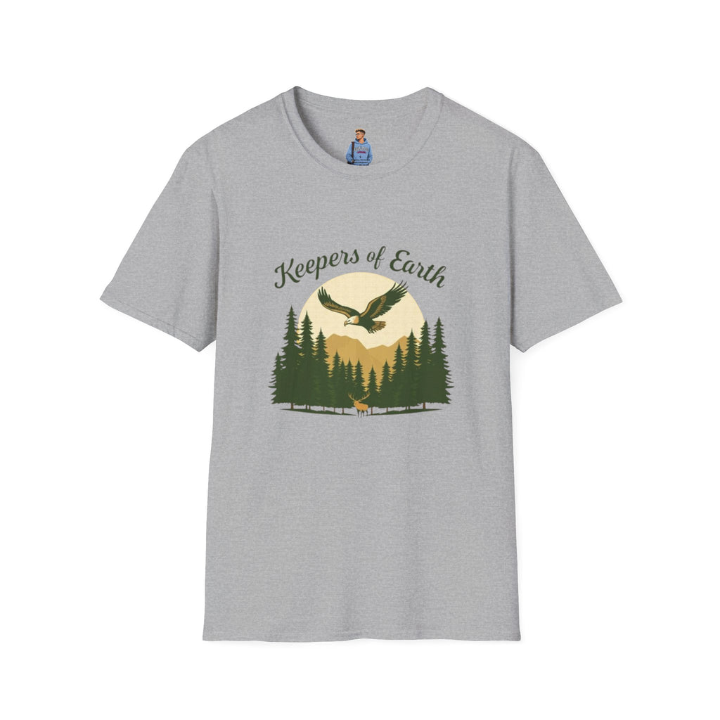 Keepers of the Earth Eagle and Elk T-shirt