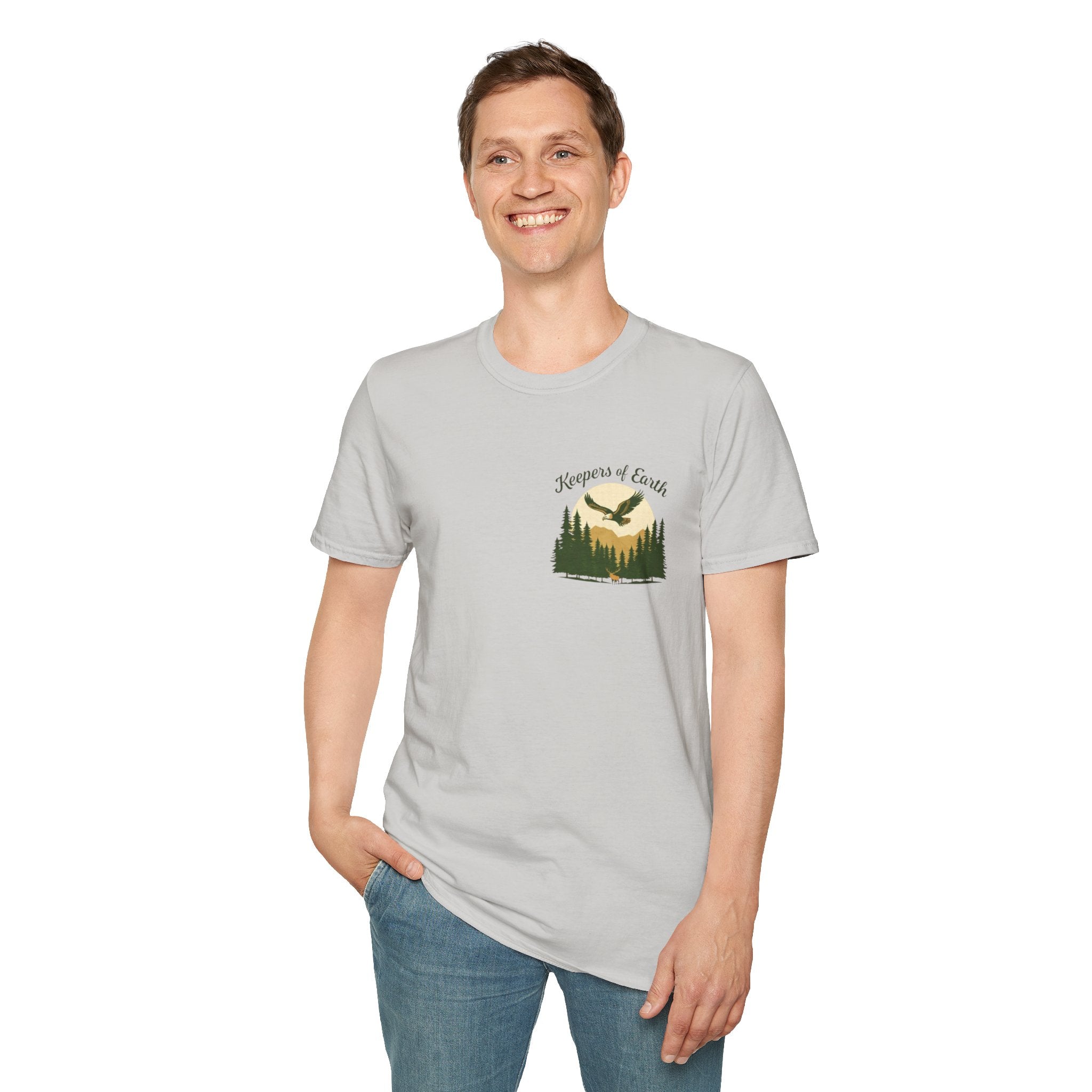 Keepers of the Earth Eagle and Elk T-shirt