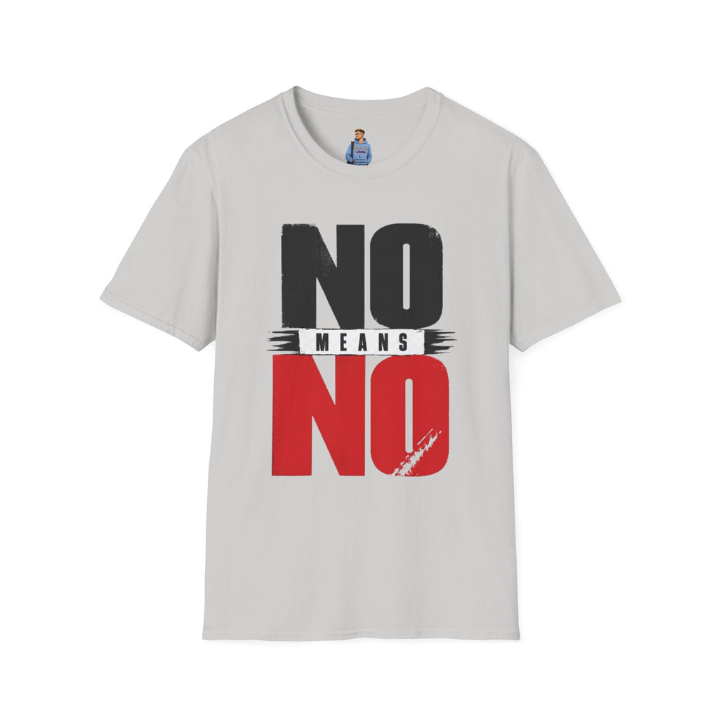 NO Means NO T-Shirt — Consent Awareness Graphic Tee