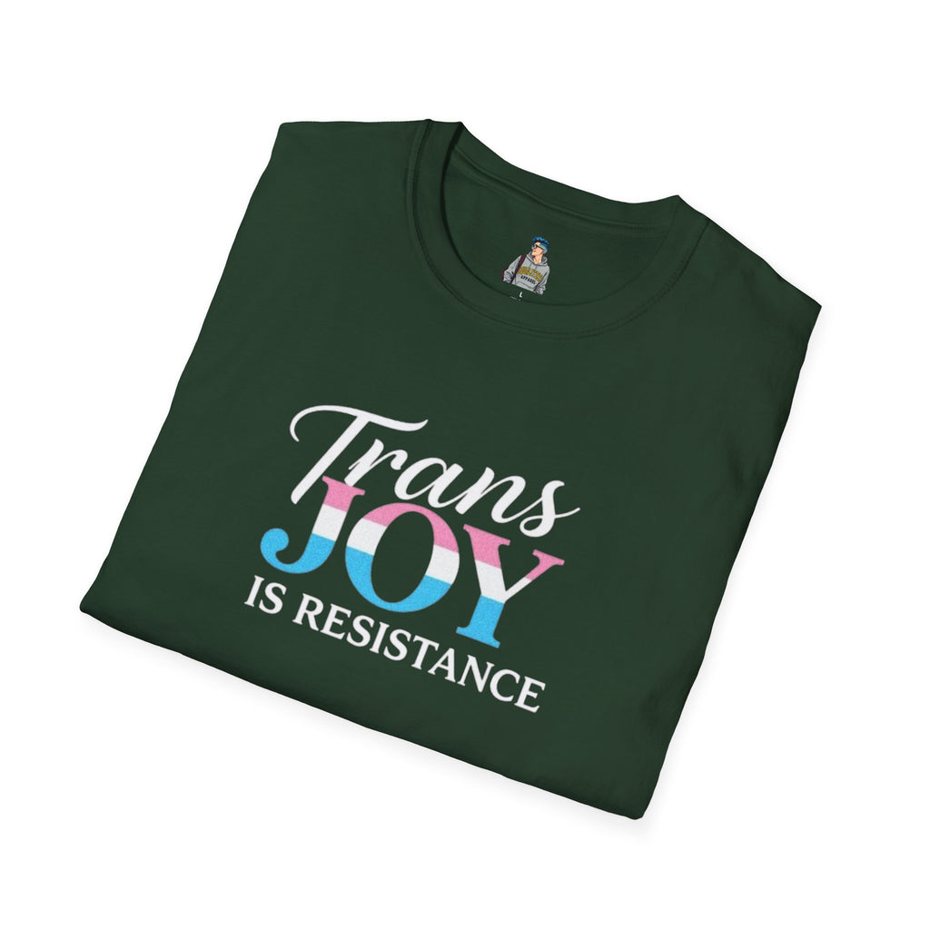 Trans Joy is Resistance Unisex T-Shirt - Celebrate Love and Empowerment