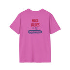 MAGA Values are NOT American Values Softstyle Unisex T-Shirt
