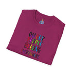 Queer People Belong Everywhere t-shirt
