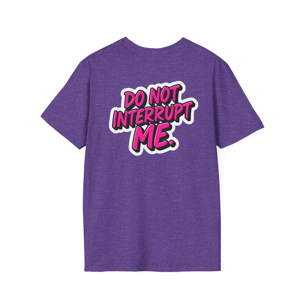 'I Am Speaking' Unisex Softstyle T-Shirt – Bold Statement Tee for Confident Voices